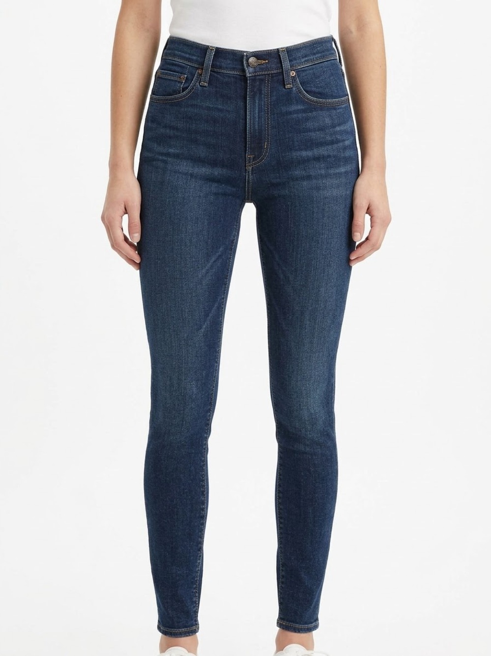 LEVIS | 721 WOMENS HR SKINNY JEAN DARK DENIM WASH